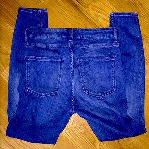 Zara skinny blue jeans size 6 woman’s
